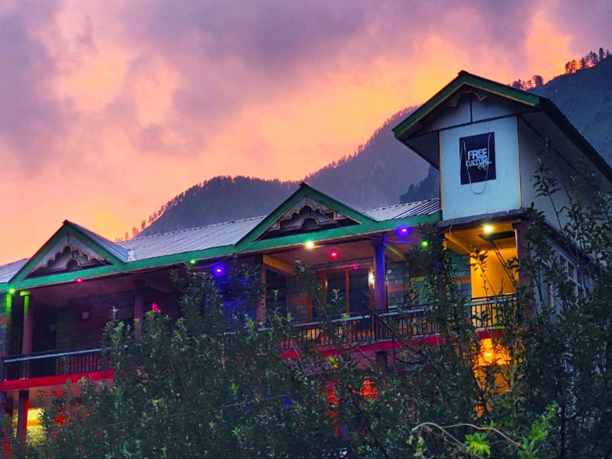 Free Culture, Chalal Bed and Breakfast Kasol Buitenkant foto